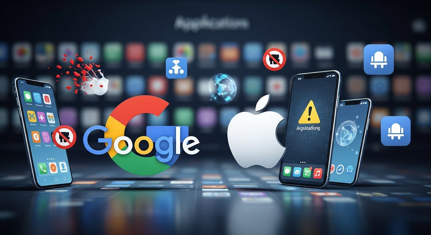 Google y Apple eliminan apps de IA que generaban contenido sexual. (Imagen Ilustrativa Infobae)