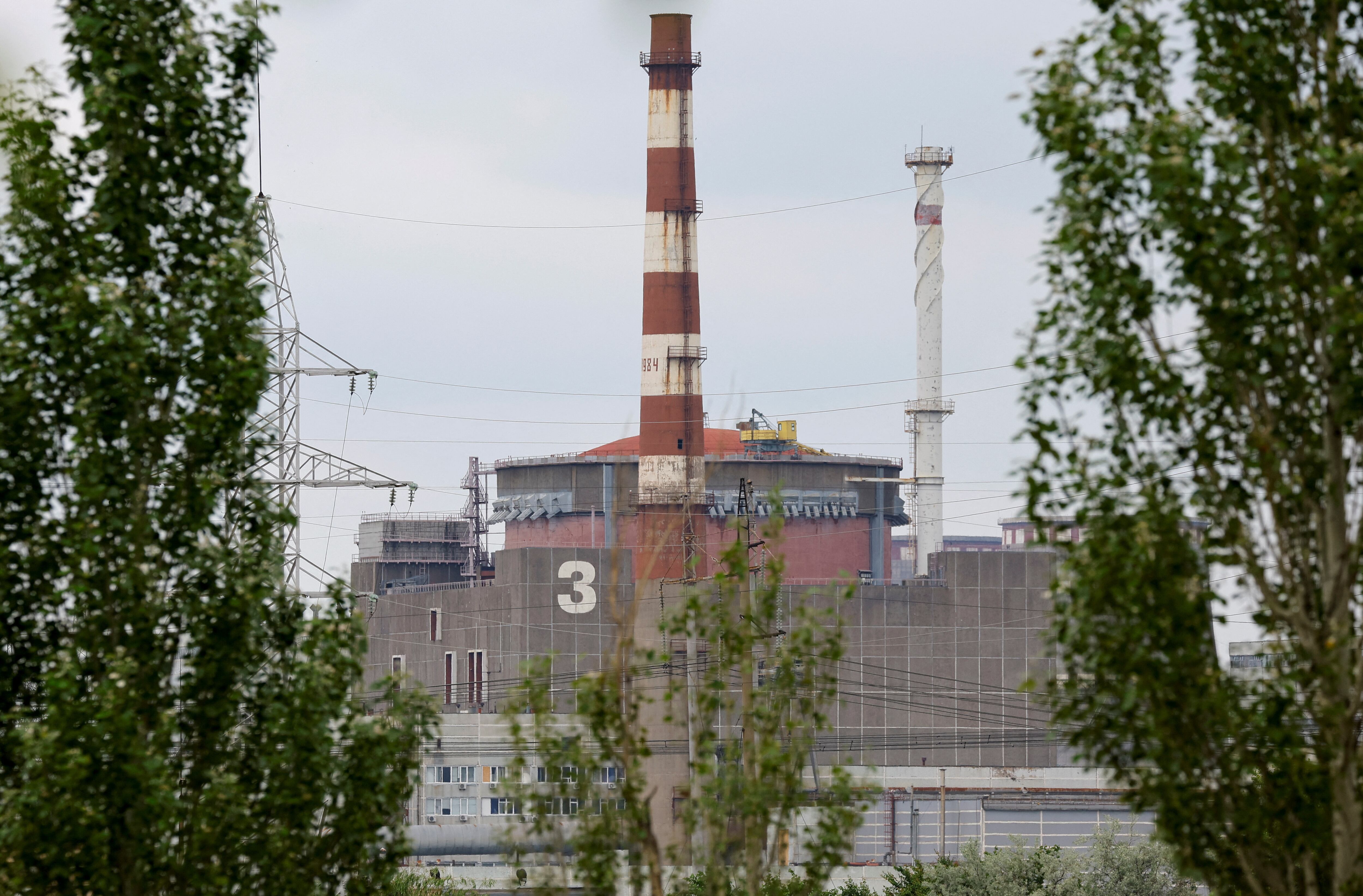 La de Zaporizhzhia es la mayor planta nuclear de Europa (REUTERS/Alexander Ermochenko)