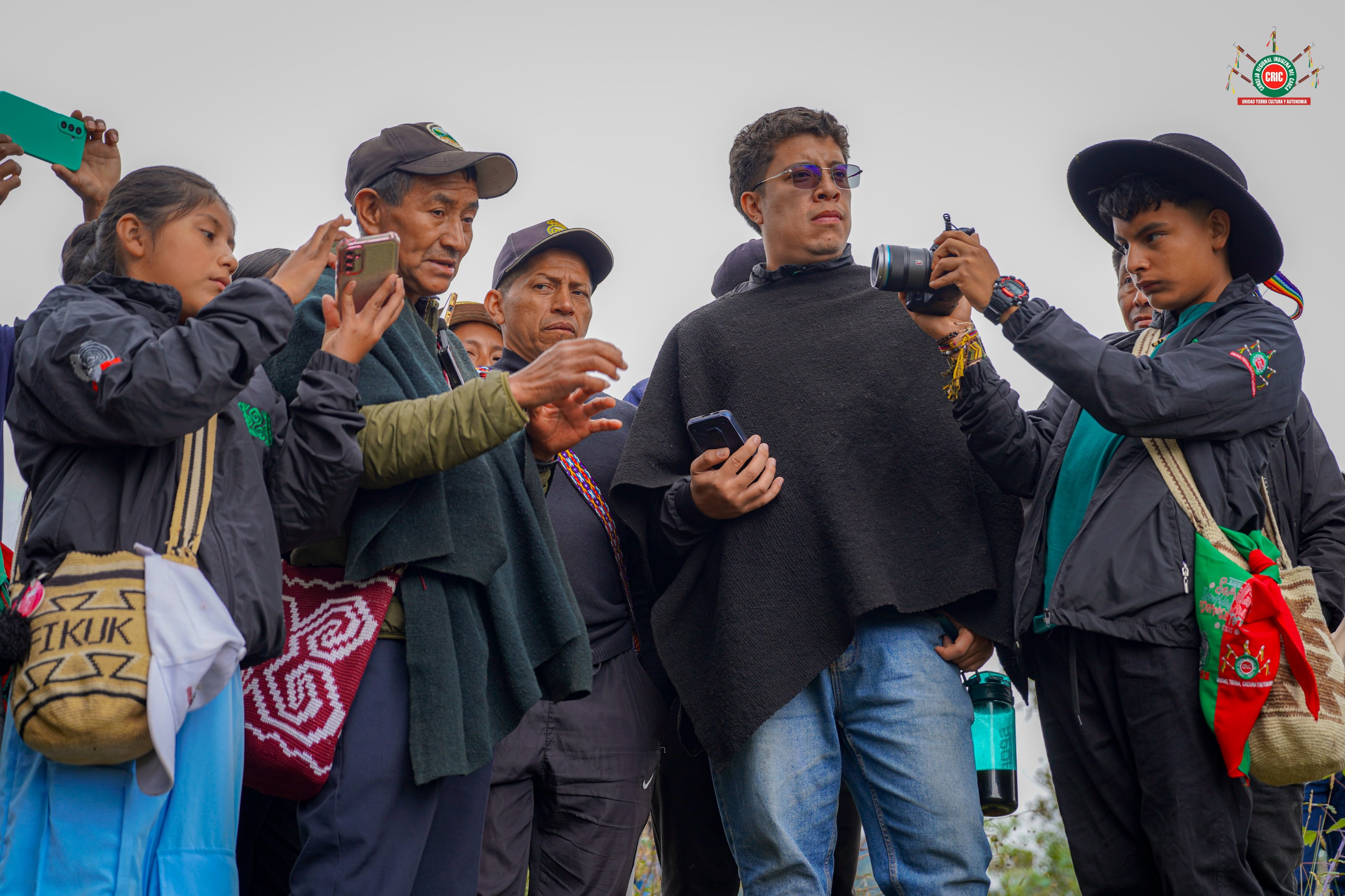 La autoridad ancestral del pueblo nasa reafirmó al territorio de Chimborazo como un espacio humanitario frente al conflicto armado - crédito @CRIC_Cauca/X