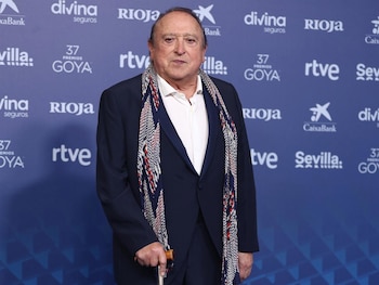 El actor Fernando Esteso posa