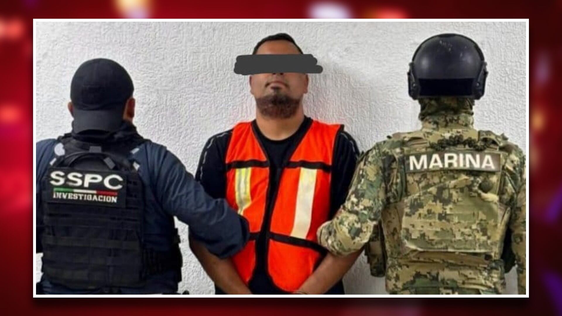 El detenido fue puesto a disposición de las autoridades. Diseño: (Jesús Tovar Sosa/Infobae)