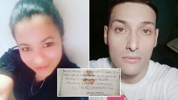 Andrea Ferreyra y Javier Duarte