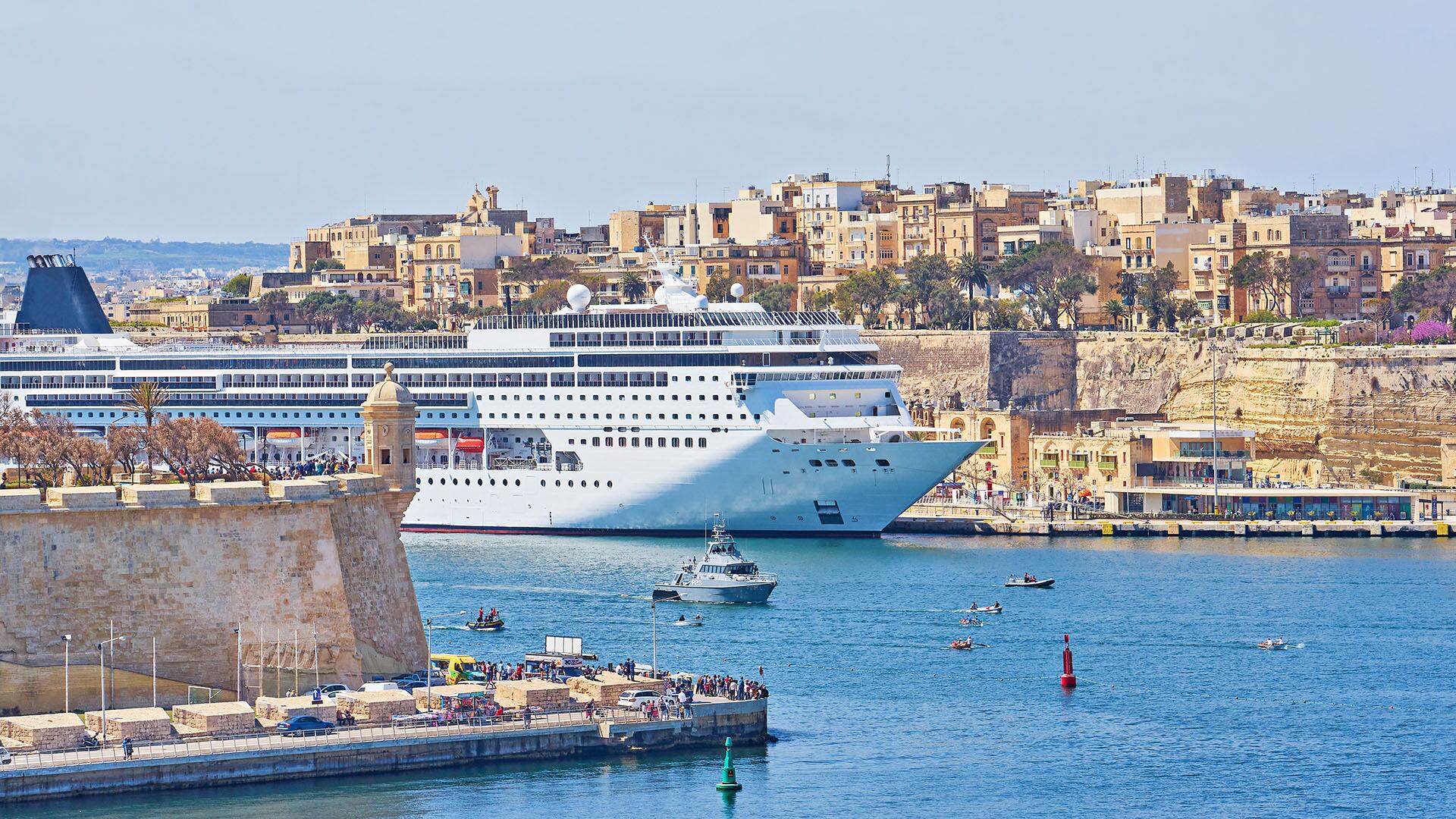 La Valeta, en Malta, lidera el ranking mundial de los puertos de cruceros más pintorescos según AllClear