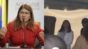 Video que muestra el momento de tensión que vivió Sandra Ramírez, viuda de ‘Tirofijo’, durante las presidenciales: “¡Fuera!”