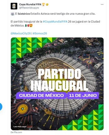 El Estadio Azteca tendrá el