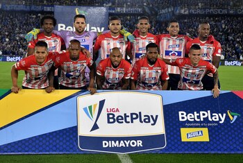 BOGOTA - COLOMBIA, 23-10-2021: Millonarios