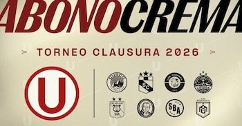 Universitario lanzó su abono crema para los partidos de local del Torneo Clausura 2026.