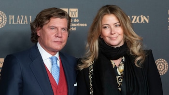 Sofía Mazagatos y Tito Pajares