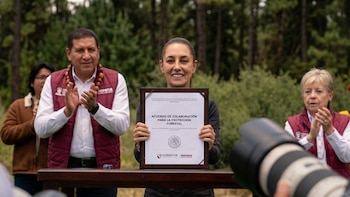 Sheinbaum arranca en Puebla la mayor Jornada de Reforestación: drones y 6.6 millones de árboles en un solo día