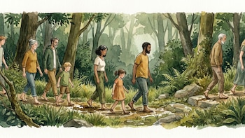 Salud y naturaleza: Alemania impulsa rutas y parques para caminar descalzo