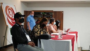 Instantes de la Asamblea del