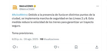 (X/ @MetroCDMX)