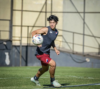 Santiago Galeano tiene 13 años