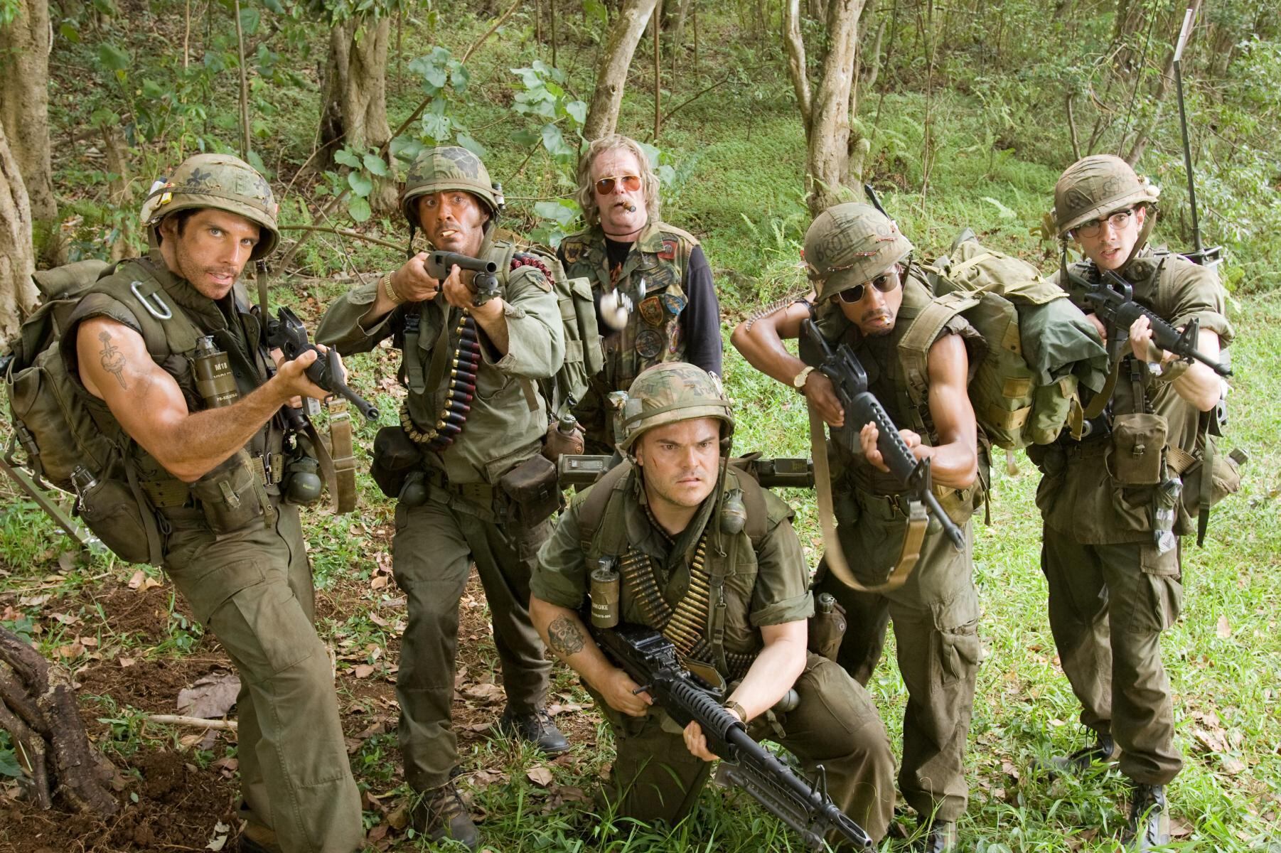 Imágenes de Tropic Thunder, ¡una guerra muy perra!