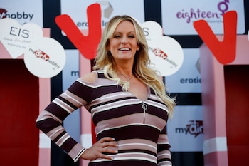 La actriz porno Stormy Daniels.