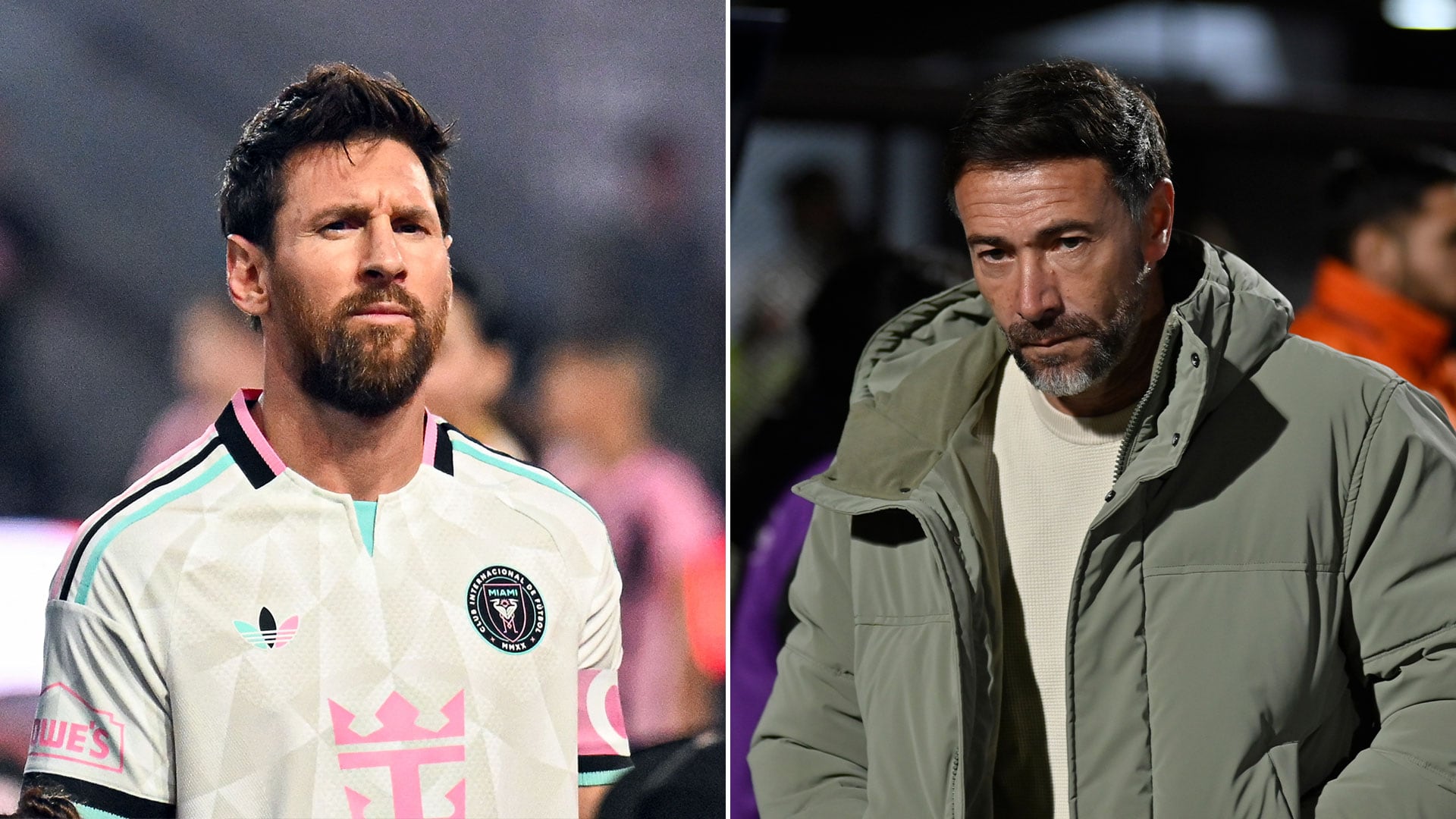 Messi y el Kily, juntos en el Inter Miami. Desde que el ex Central se sentó en el banco, el equipo suma un triunfo y un empate