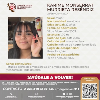 (Comisión Estatal de Búsqueda)