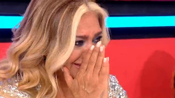 La artista se encontraba en