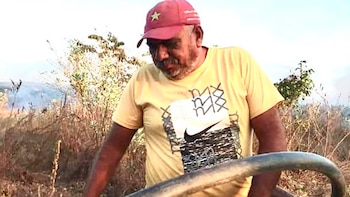 Humberto Aguilar, encargado de la