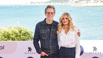 Kevin Bacon y Kyra Sedgwick reciben el premio honorífico del Festival de Sitges