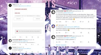 Fans reportaron que se cayó