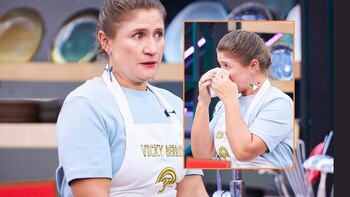 A Vicky Berrio le partieron el corazón en 'Masterchef Celebrity': Jorge Rausch la trató de “infantil” - Infobae