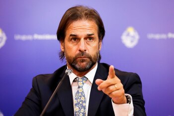 En la imagen, el presidente de Uruguay, Luis Lacalle Pou. EFE/Raúl Martínez/Archivo