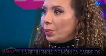 Mónica Cabrejos se define como una sobreviviente y revela la dura historia detrás de su éxito. Captura: Magaly TV La Firme.
