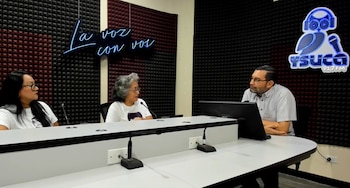 Integrantes del Bloque de Búsqueda de Personas Desaparecidas compartieron su experiencia en una entrevista en YSUCA (Cortesía: YSUCA).
