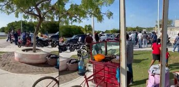 Disparos al aire en campeche