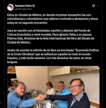 La UNAM recibirá a Gustavo Petro el 2 de septiembre para una conferencia sobre economía política del cambio climático - crédito X