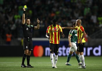 Pereira fue eliminado por Palmeiras