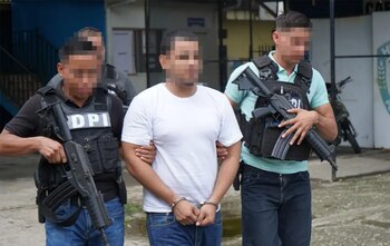 Carlos Eduardo Saldívar Servantes, alias “Texas Gordo”, fue señalado por la Fiscalía como supuesto responsable del asesinato. (Foto: Policía Nacional)