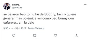 Usuarios reaccionan ante eliminación de