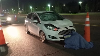 Un hombre intentó cruzar la