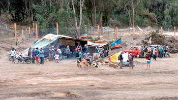 Los mapuches reclamaban que el