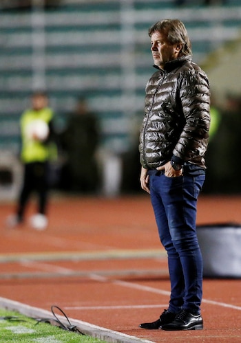 Como entrenador de Atlético Tucumán el Ruso le arruinó un campeonato a River en la última fecha (Foto REUTERS/David Mercado)