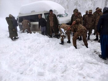 Murree (Pakistan). EFE/EPA/INTER SERVICES PUBLIC
