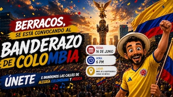 Colombianos tomarán el Ángel de la Independencia: convocan al primer gran banderazo previo a su debut en el Mundial 2026