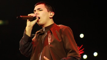Milo J inició su concierto con el tema "Bajo la piel". (Foto: Virginia García)