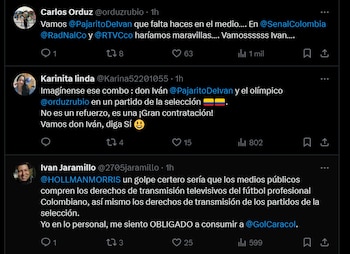 Los comentarios de los usuarios