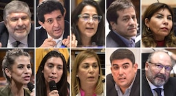 Quiénes son los senadores con mayor cantidad de empleados