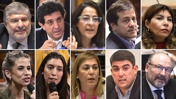 Quiénes son los senadores con