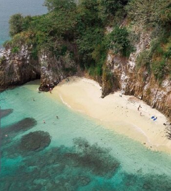 Isla del Coral, en Guayabitos