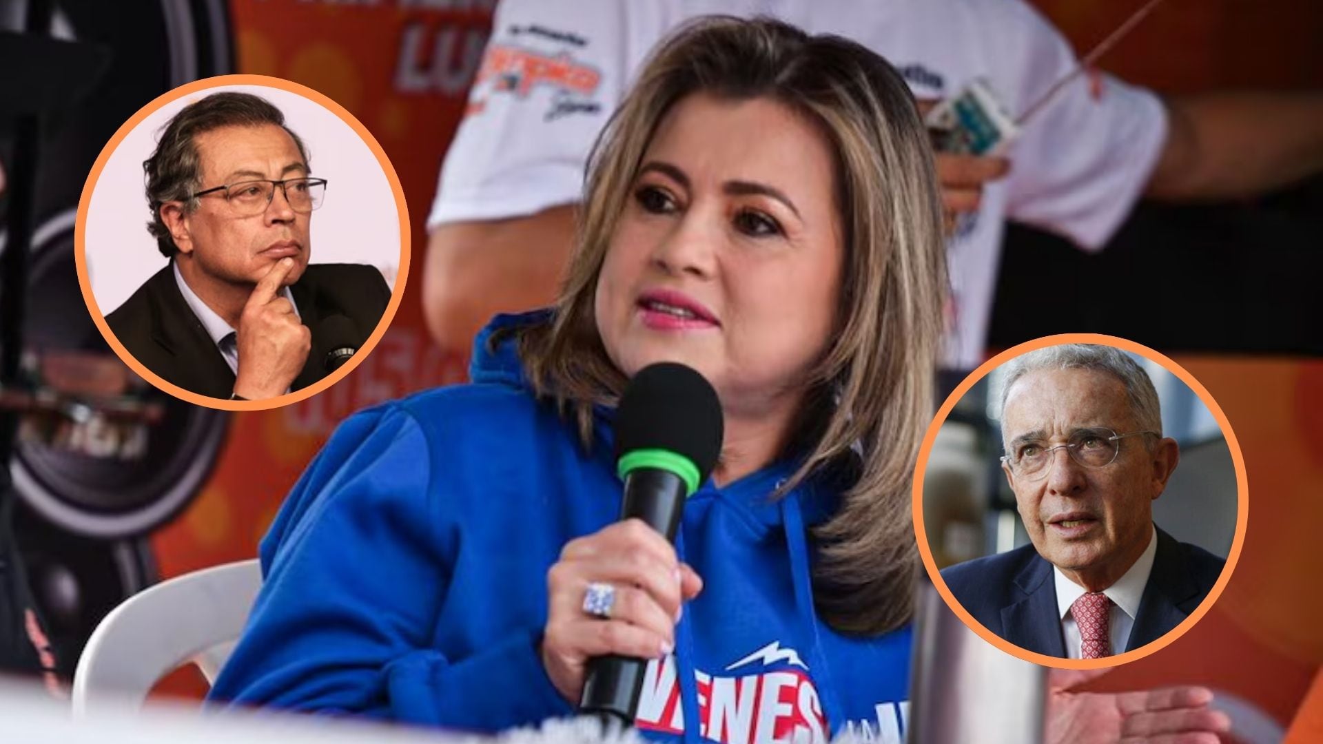 Bonilla destaca la necesidad de un cambio centrado y alejado de la polarización política. - crédito @EdnaBonillaSeba/X y Colprensa