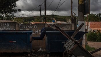 Joaquim Ribeiro busca material de