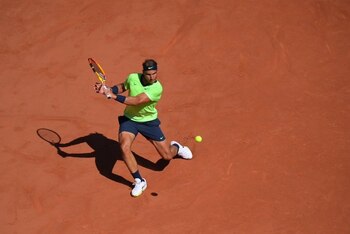 01-06-2021 El tenista español Rafa Nadal durante su debut en Roland Garros 2021
EUROPA DEPORTES FRANCIA
FFT