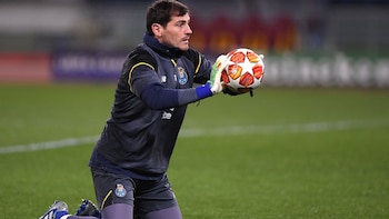 Iker Casillas se retiró en