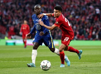 Luis Díaz mano a mano