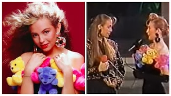 Thalía y el vestido de ositos: así creó la prenda que marcó su etapa en Timbiriche